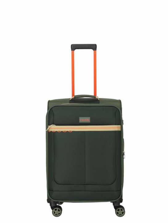 Travelite COLOR CRAZE 4w  Trolley M erw. oliv